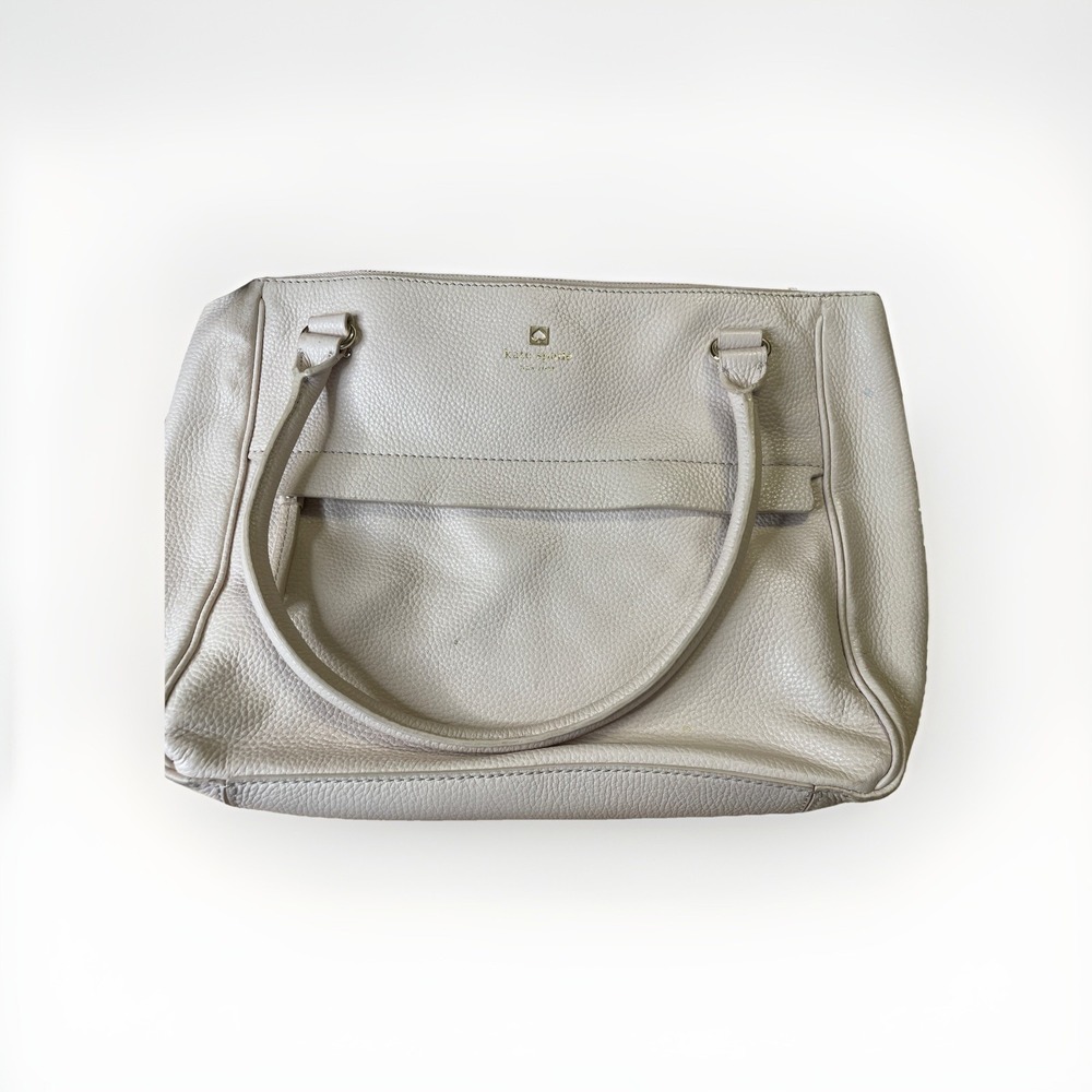Kate Spade Grant Park Alida Shoulder Tote Handbag Purse Zip Two Handles Pockets